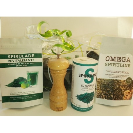 Coffret cadeau découverte de la spiruline