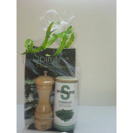 Coffret cadeau spiruline en brindilles