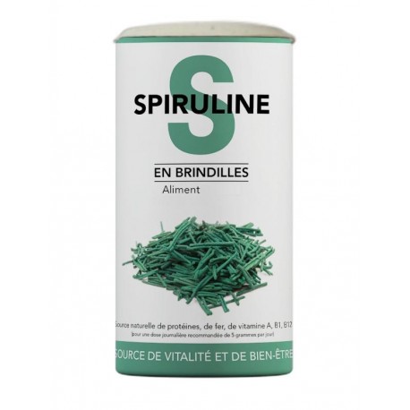 Spiruline en brindilles produites en Aveyron boîte de 100g