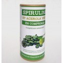 Spiruline et acérola vert bio en comprimés vitamine C