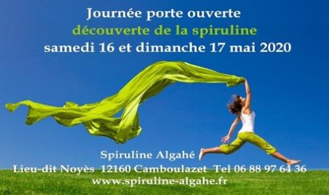 Porte ouverte Spiruline Algahé